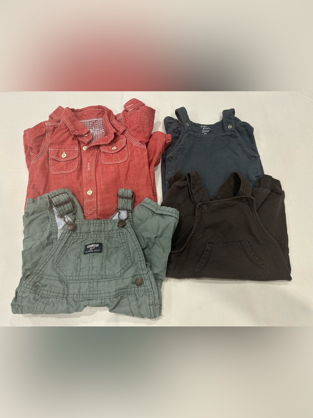 Baby boy overall bundle